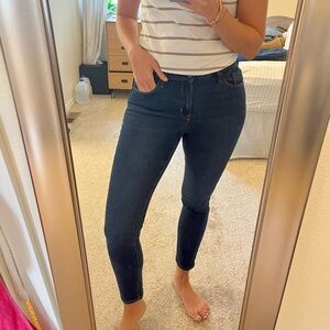 SKINNY ANKLE JEANS 👖  DARK WASH